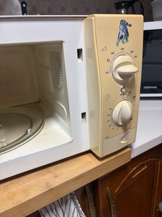 Microondas Samsung Beige