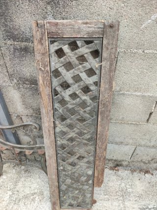 Banco de Hierro Forjado Antiguo para restaurar