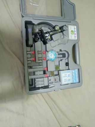 Microscopio infantil con accesorios