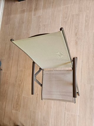 6 Sillas de Jardín Carrefour Beige/Gris