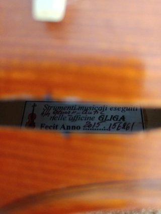 Violín Gliga Gems II Antic 4/4 Zurdo