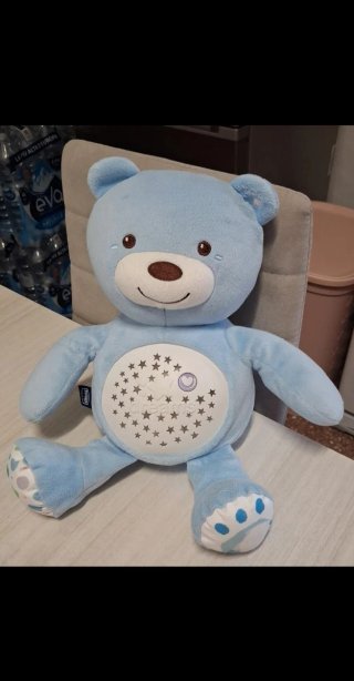 Orsetto Chicco azzurro con stelle