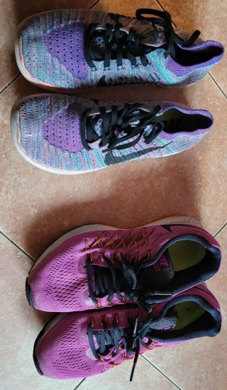 Scarpe Nike donna rosa/viola