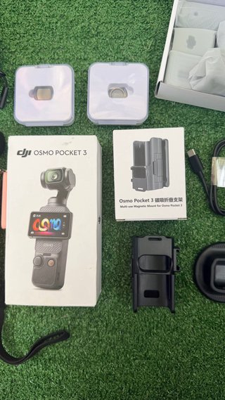 DJI Osmo Pocket 3 + Micrófono DJI + accesorios