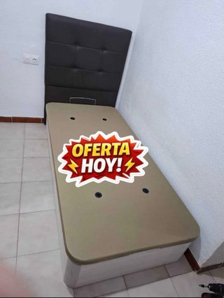 Canapé 90x190 + cabezal en liquidación