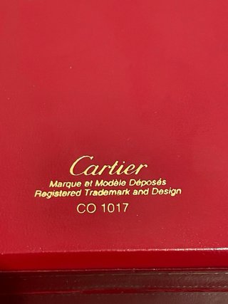 Scatola Cartier Vuota