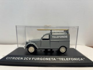 Citroen 2CV Furgoneta Telefonica 1:43