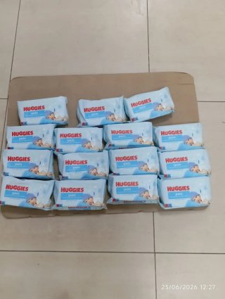 15 Toallitas HUGGIES Pure