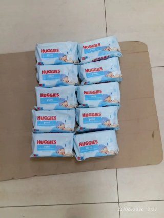 10 Toallitas HUGGIES Pure