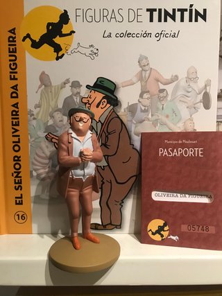 Figura Tintín El Señor Oliveira da Figueira