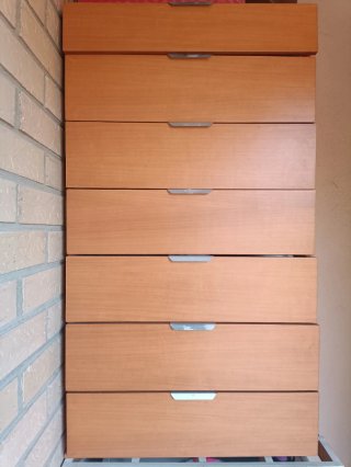 Dormitorio doble cerezo completo