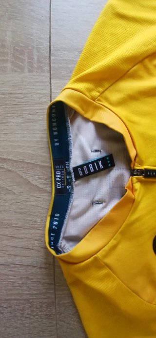 Maillot Gobik CX Pro Talla S Amarillo