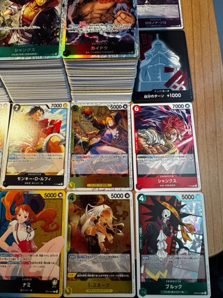 Lotto carte one piece