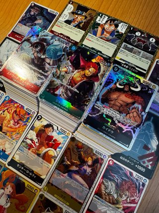 Lotto carte one piece