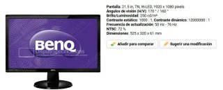 Monitor BenQ Negro