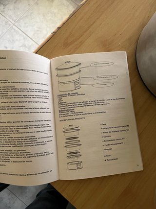 Olla Eléctrica Vapor / Steam Cooker