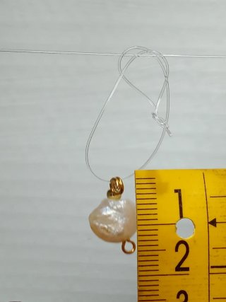Colgantes Perlas Barrocas lustre Rosa y  ópalo