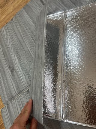 80 Paneles Decorativos Efecto Madera Gris