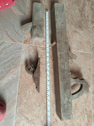 Juego cepillos carpintero antiguos