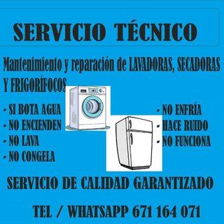 Servicio de reparación de electrodomésticos