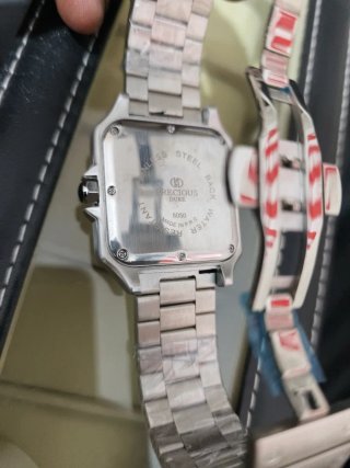 Reloj Precious Duke Plata y Blanco