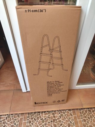 Escalera Piscina Intex 91 cm (36)