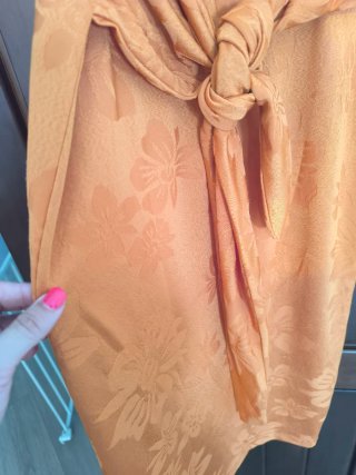 Vestido Zara Naranja