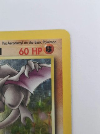 Aerodactyl 1a Edizione Holo Prerelease