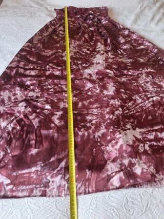Vestido largo BDBA de seda.