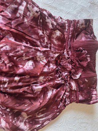Vestido largo BDBA de seda.