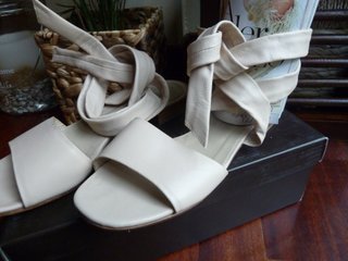 Sandalias Adolfo Domínguez Piel Beige