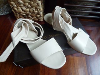 Sandalias Adolfo Domínguez Piel Beige