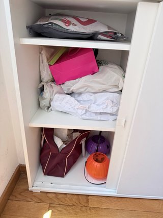 Armario Ikea Vihals puertas correderas blanco