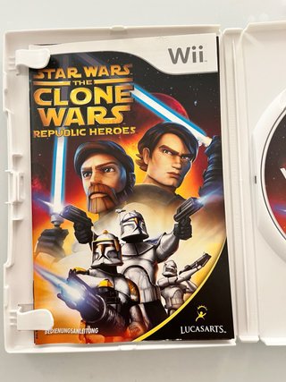 Star Wars The Clone Wars Republic Heroes Wii