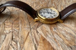 Relógio MontBlanc 7002 Dourado e Branco