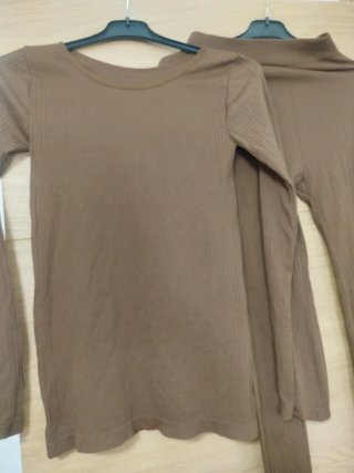 Conjunto térmico marrón