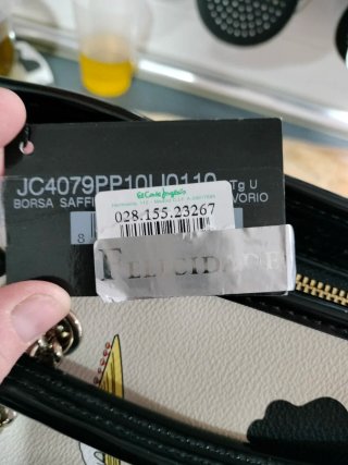 Bolso LOVE Moschino Blanco