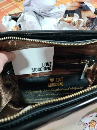 Bolso LOVE Moschino Blanco