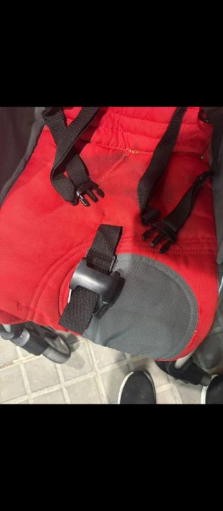 Carro de bebé Chicco rojo