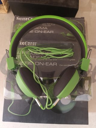 Silver Crest Auriculares On-Ear con Micrófono