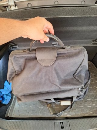 Borsa medica nera