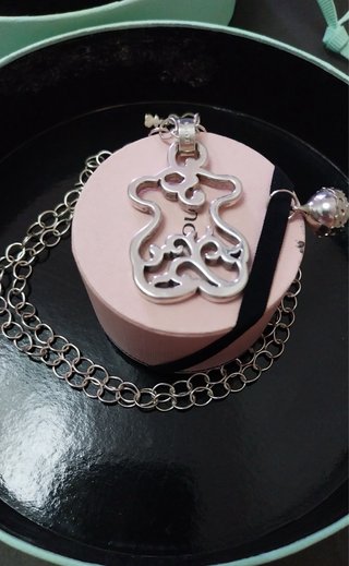 Cadena y colgante (collar, gargantilla) plata Tous