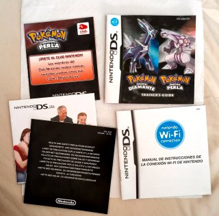 Pokémon Edición Perla Nintendo DS Completo CIB