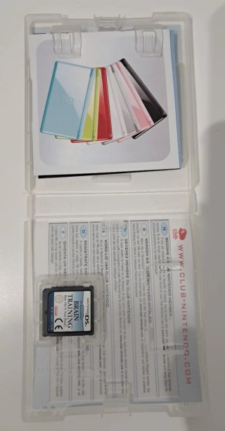 Pacchetto Nintendo DS Lite Bianca con Brain Training