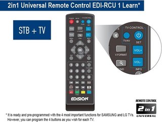 Receptor DVB-T2 HD con WiFi y USB