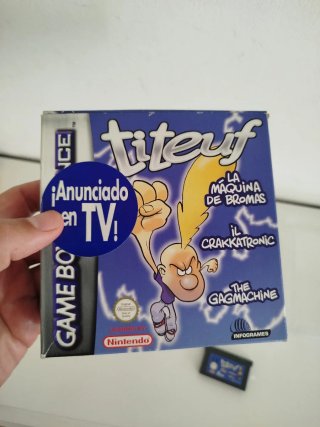 Titeuf y la maquina de bromas Gameboy advance