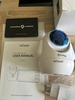 Vigilabebés ioGeek 2.5K Smart Video Monitor
