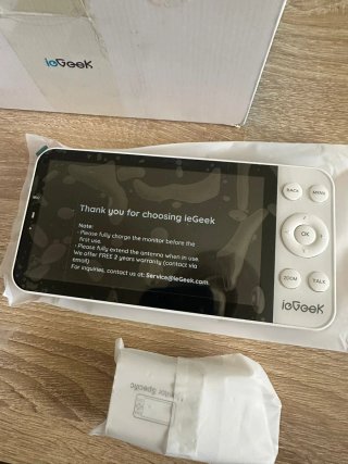 Vigilabebés ioGeek 2.5K Smart Video Monitor