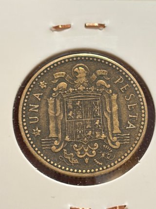 Una 1 peseta 1947 *52 españa MBC+ estrella visible