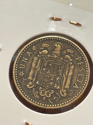 Una 1 peseta 1947 *52 españa MBC+ estrella visible